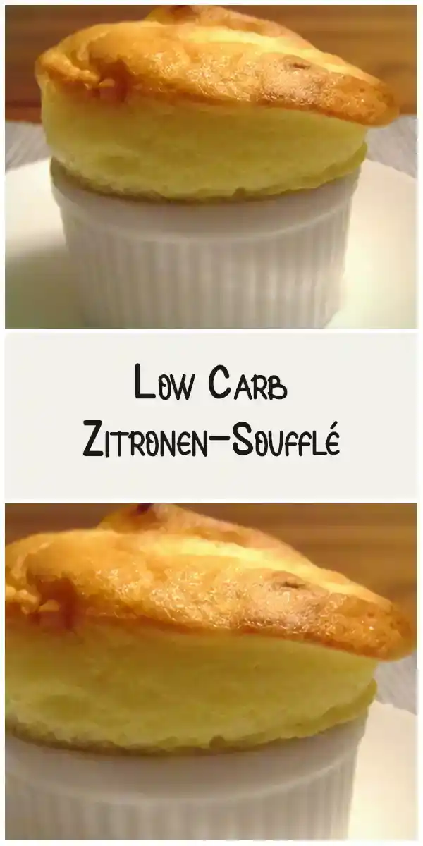Low Carb Zitronen-Soufflé 1 Low Carb Zitronen-Soufflé