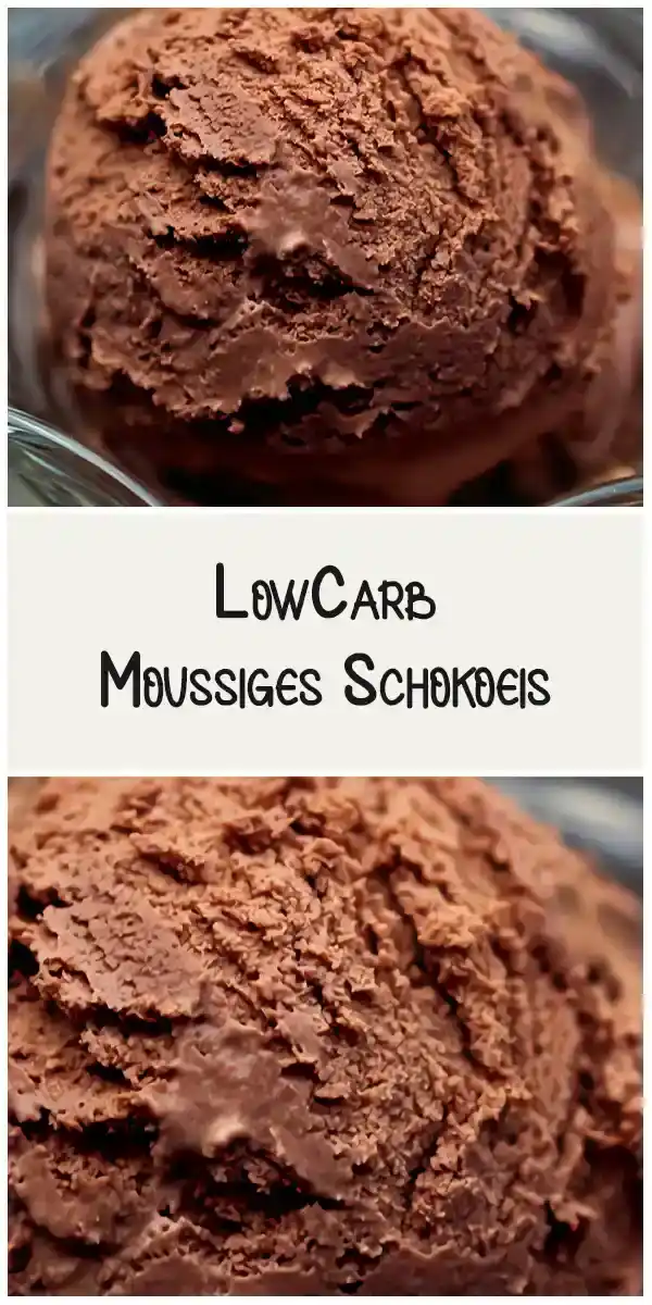 LowCarb Moussiges Schokoeis