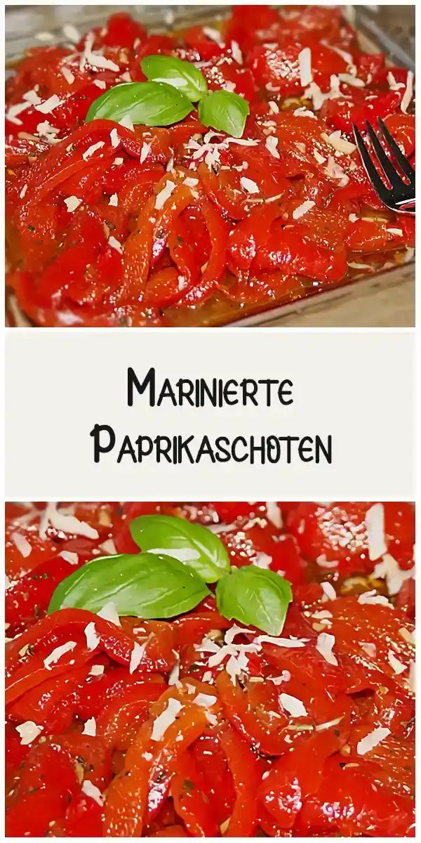 Marinierte Paprikaschoten 1 Marinierte Paprikaschoten