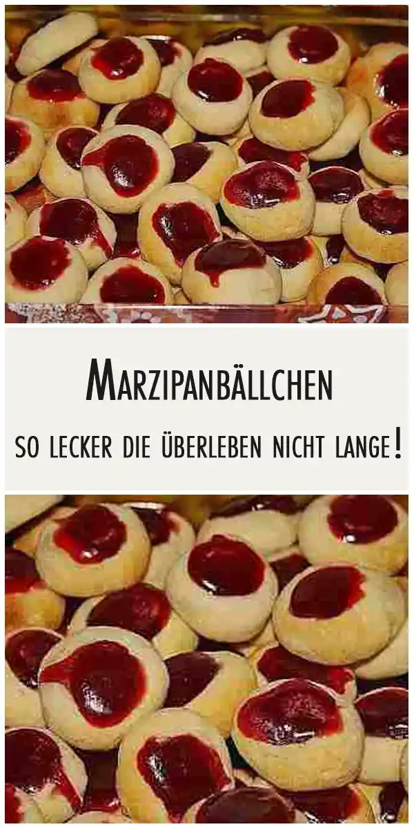 Marzipanbällchen, so lecker die überleben nicht lange!