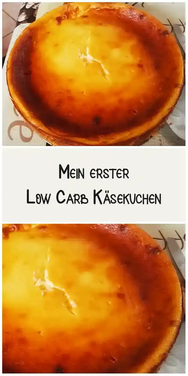 Mein erster Low Carb Käsekuchen 1 Mein erster Low Carb Käsekuchen