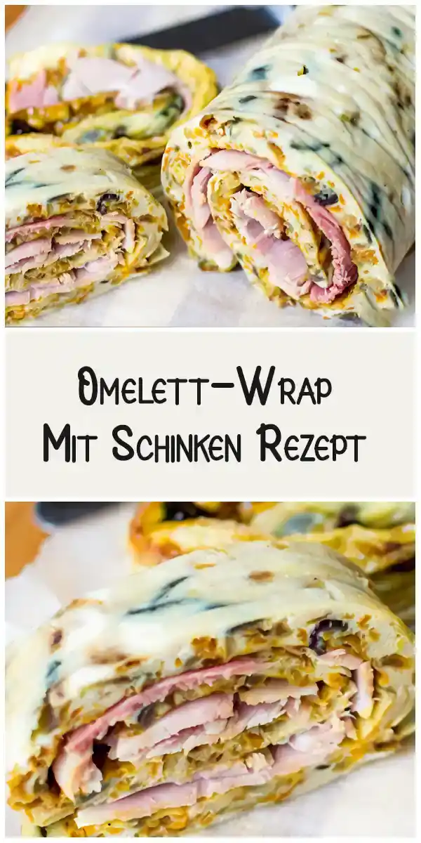 Omelett-Wrap Mit Schinken Rezept 1 Omelett-Wrap Mit Schinken Rezept