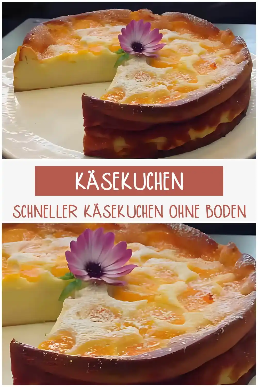 SCHNELLER KÄSEKUCHEN OHNE BODEN