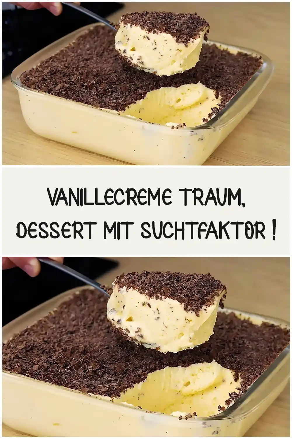 VANILLECREME TRAUM, DESSERT MIT SUCHTFAKTOR !