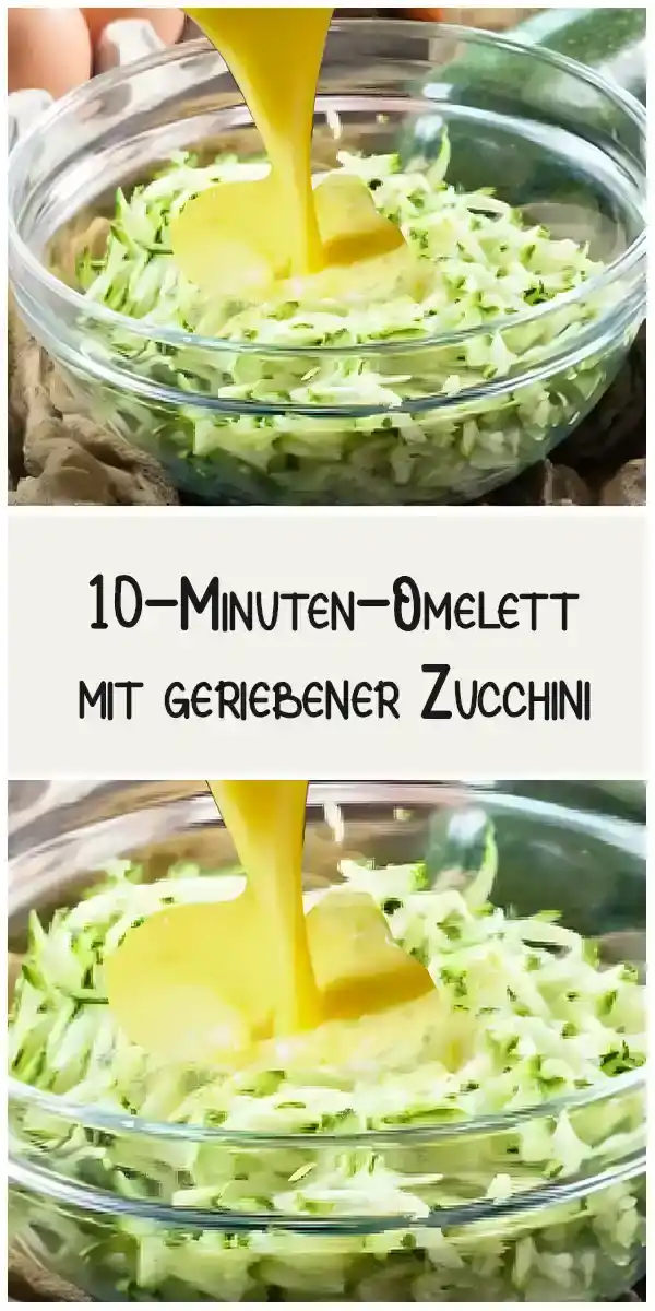 10-Minuten-Omelett So einfach geht’s mit geriebener Zucchini 1 10-Minuten-Omelett So einfach geht’s mit geriebener Zucchini