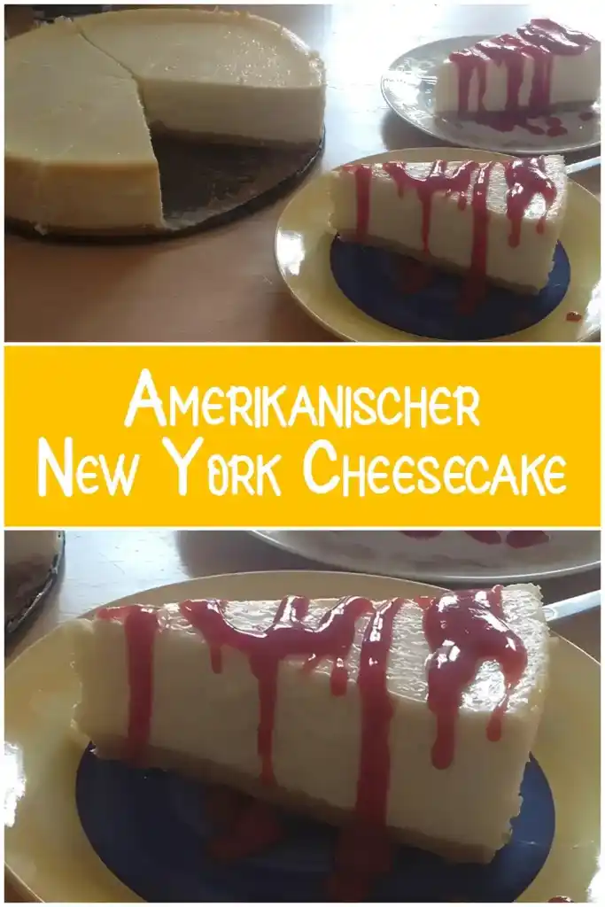 Amerikanischer New York Cheesecake 1 Amerikanischer New York Cheesecake