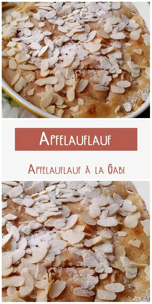 Apfelauflauf à la Gabi