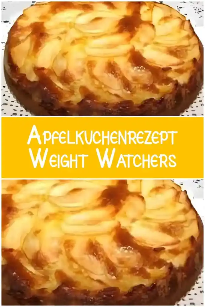 Apfelkuchenrezept Weight Watchers