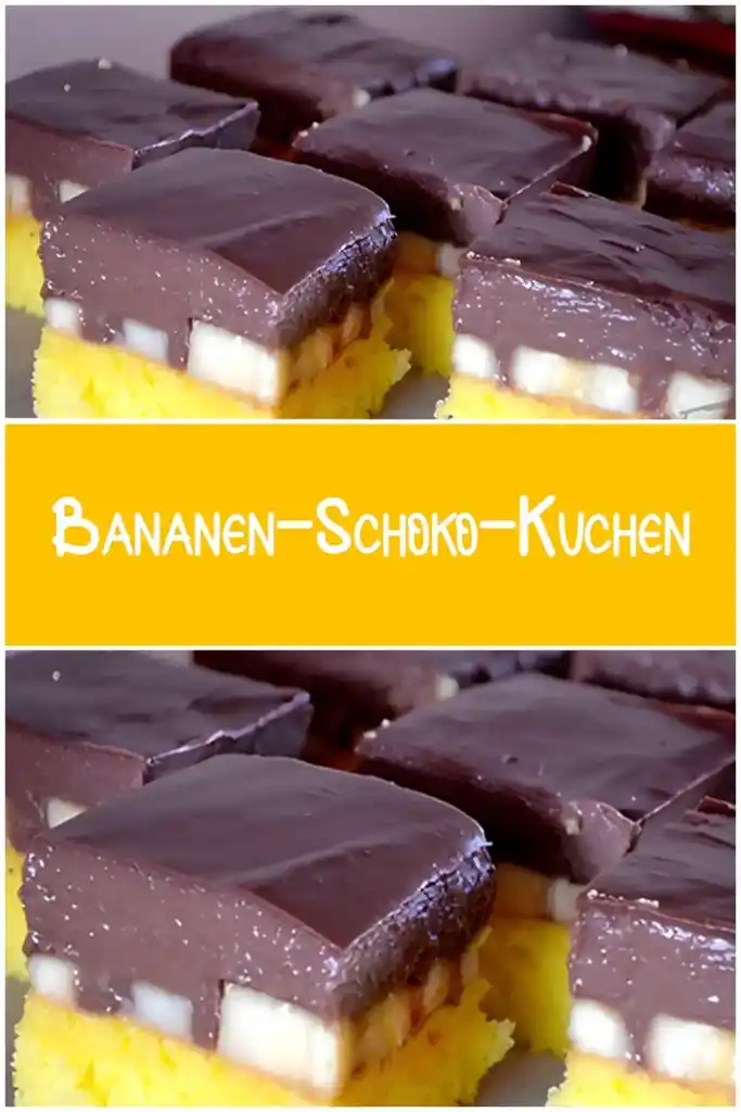 Bananen Schoko Kuchen