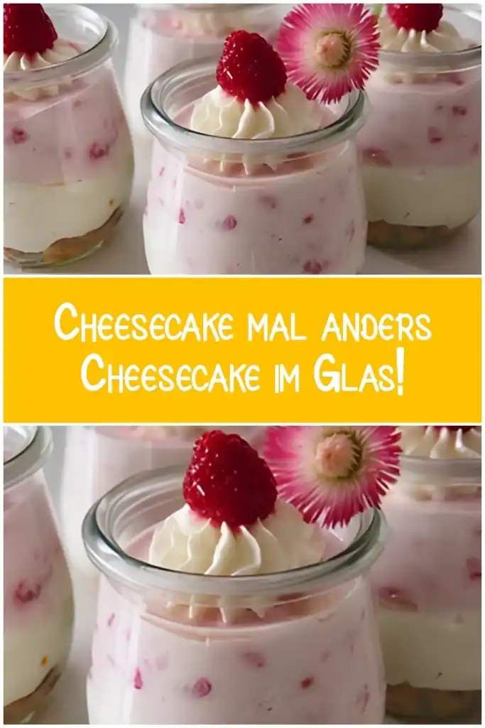 Cheesecake mal anders – Cheesecake im Glas