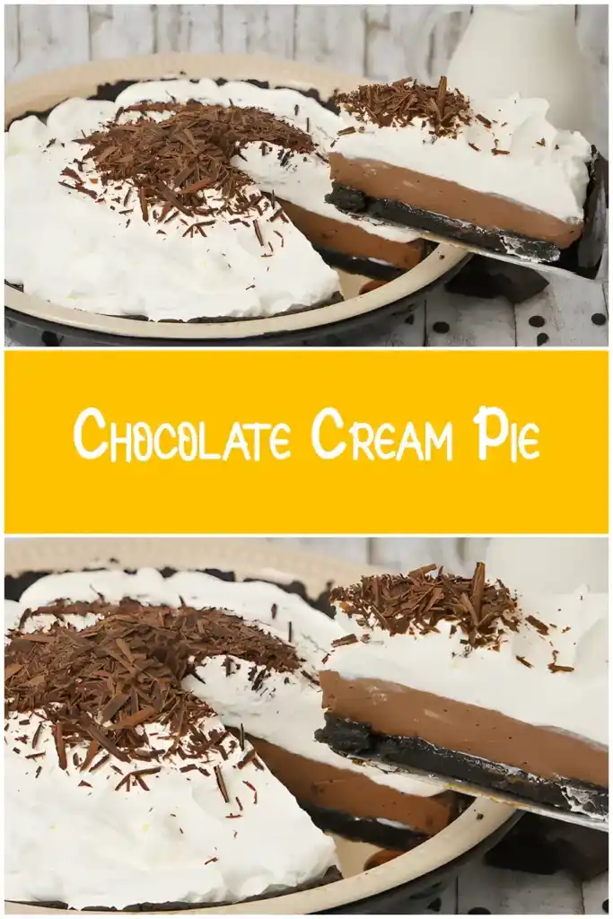 Chocolate Cream Pie 1 Chocolate Cream Pie