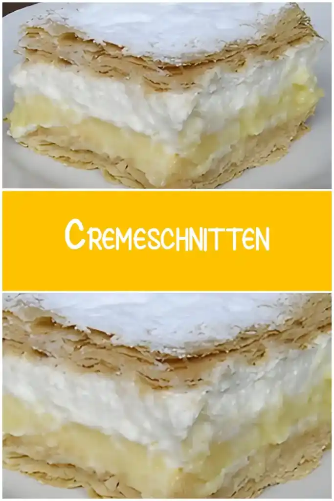 Cremeschnitten 1 Cremeschnitten