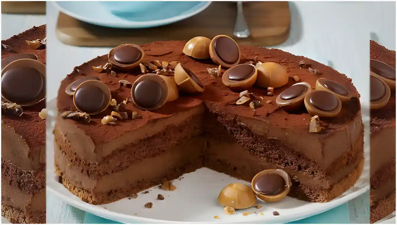 Einfache Toffifee-Torte Einfache Toffifee-Torte