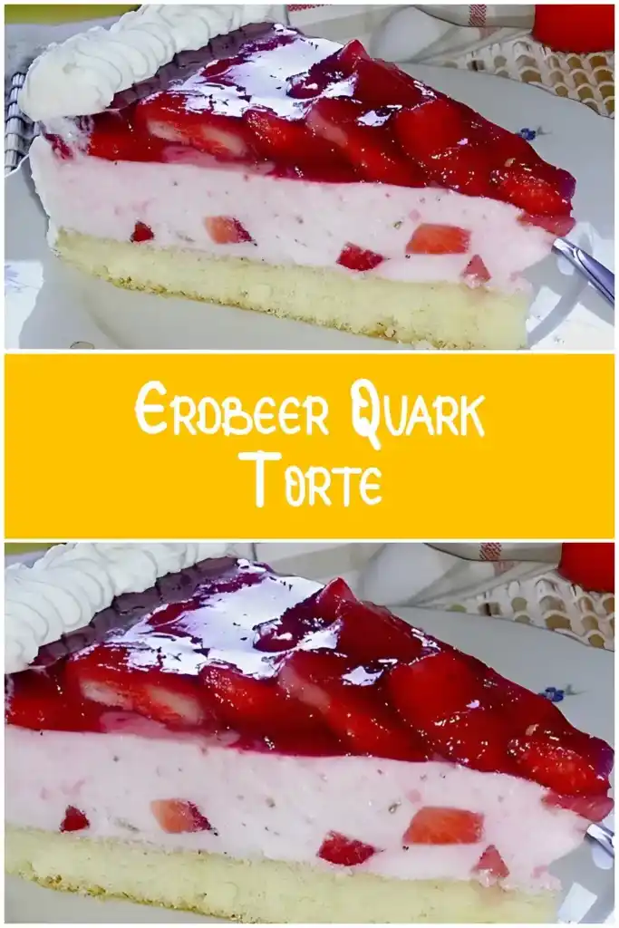 Erdbeer Quark Torte