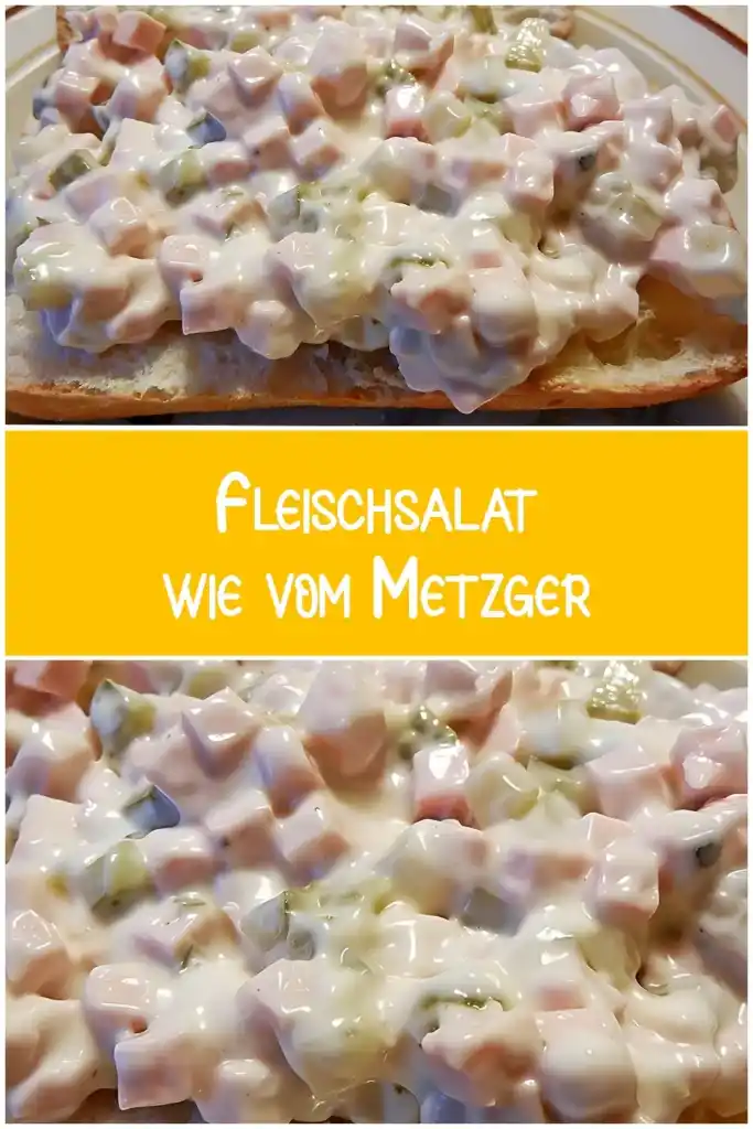Fleischsalat wie vom Metzger 1 Fleischsalat wie vom Metzger