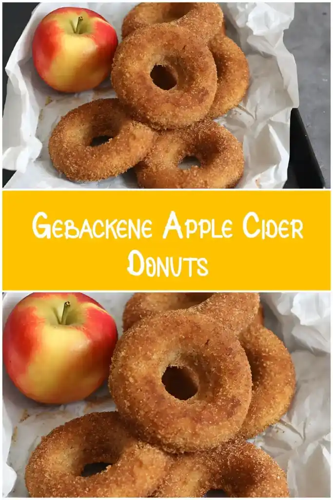 Gebackene Apple Cider Donuts 1 Gebackene Apple Cider Donuts