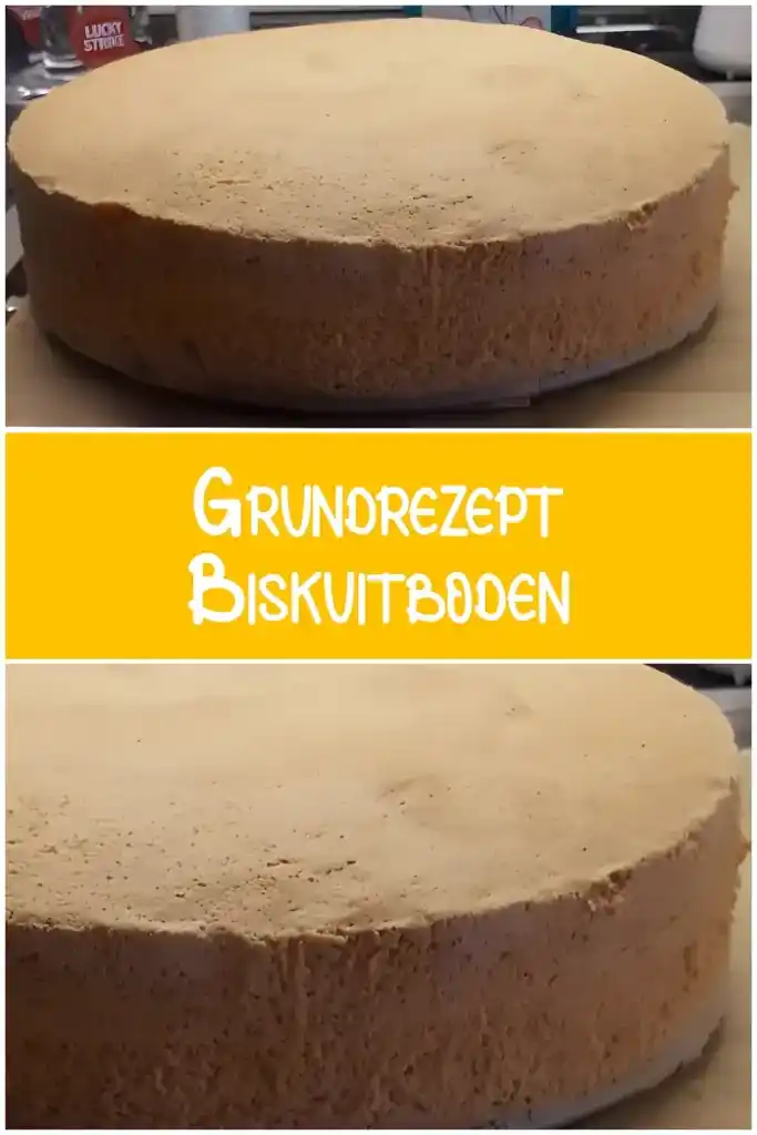 Grundrezept Biskuitboden