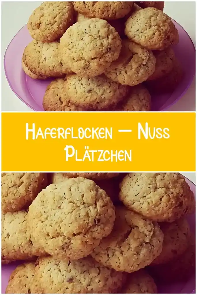 Haferflocken – Nuss – Plätzchen