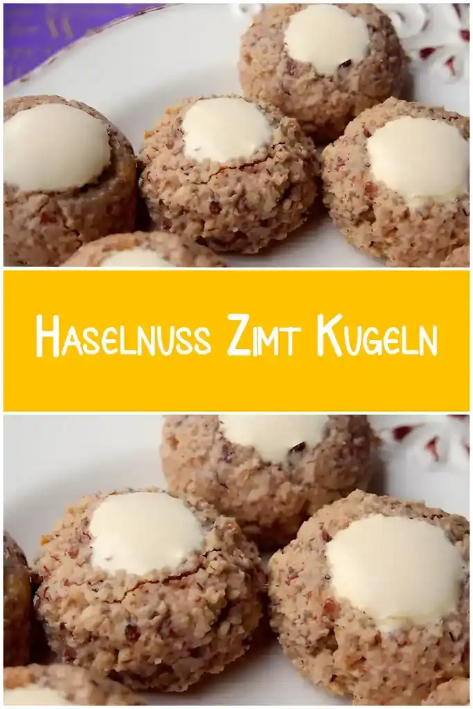 Haselnuss Zimt Kugeln