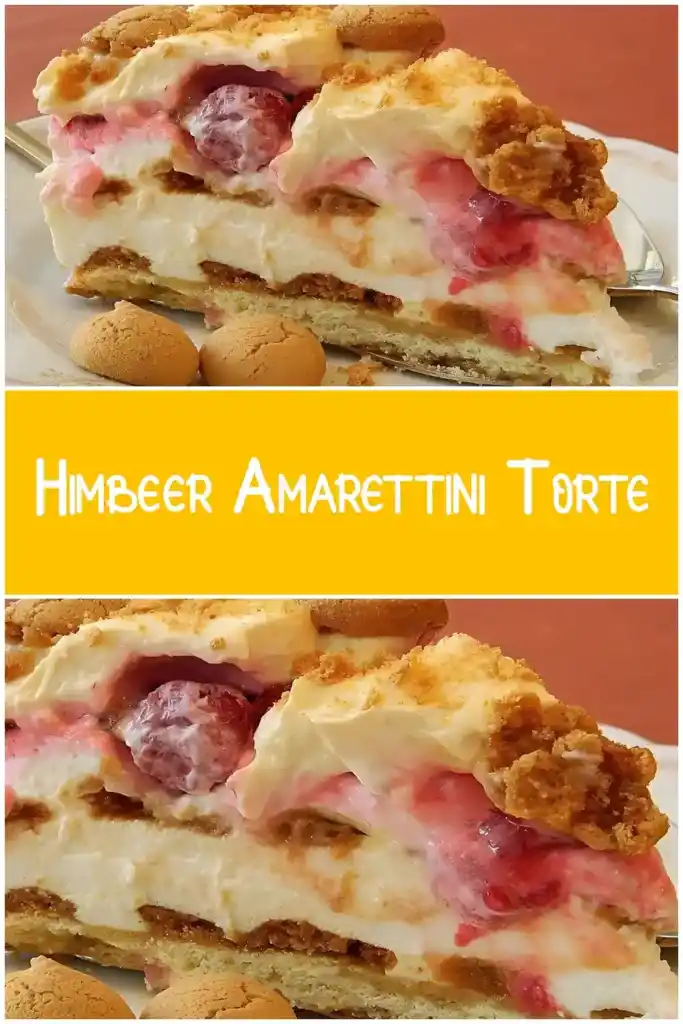 Himbeer Amarettini Torte 1 Himbeer Amarettini Torte