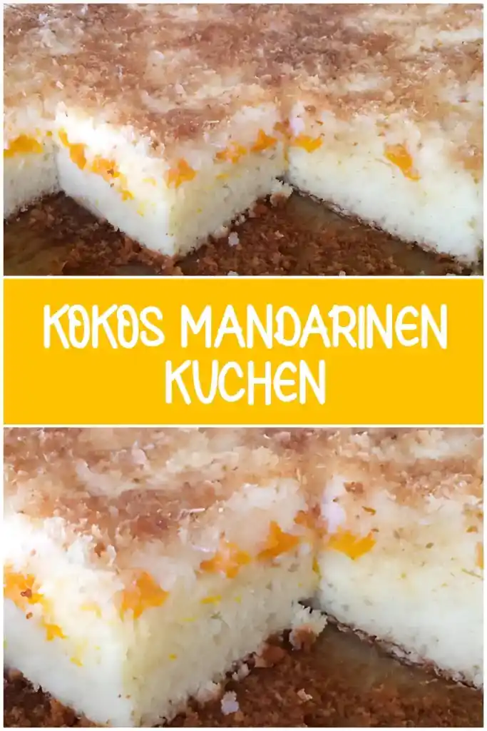 KOKOS MANDARINEN KUCHEN 1 KOKOS MANDARINEN KUCHEN