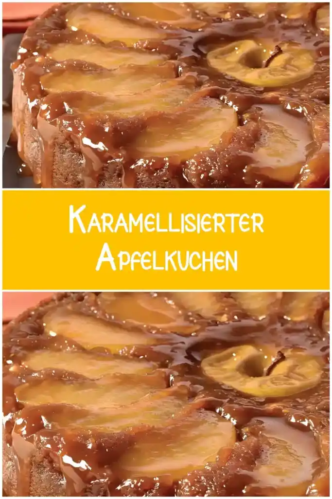 Karamellisierter Apfelkuchen