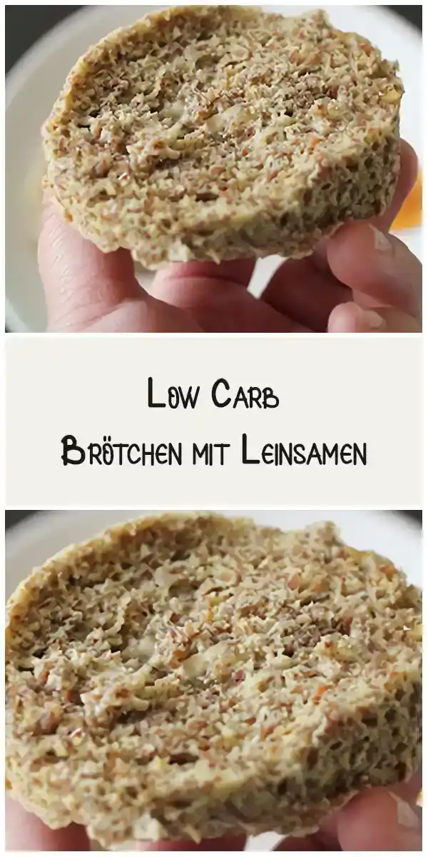Low Carb Brötchen mit Leinsamen 1 Low Carb Brötchen mit Leinsamen