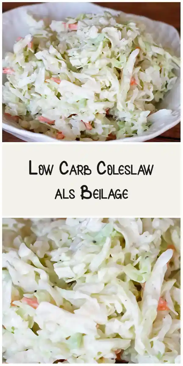 Low Carb Coleslaw – als Beilage 1 Low Carb Coleslaw – als Beilage