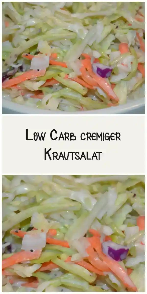 Low Carb cremiger Krautsalat 1 Low Carb cremiger Krautsalat