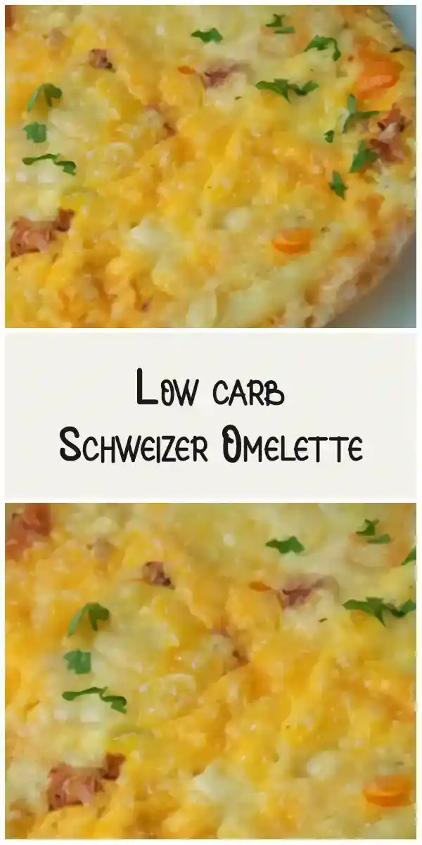 Low carb Schweizer Omelette