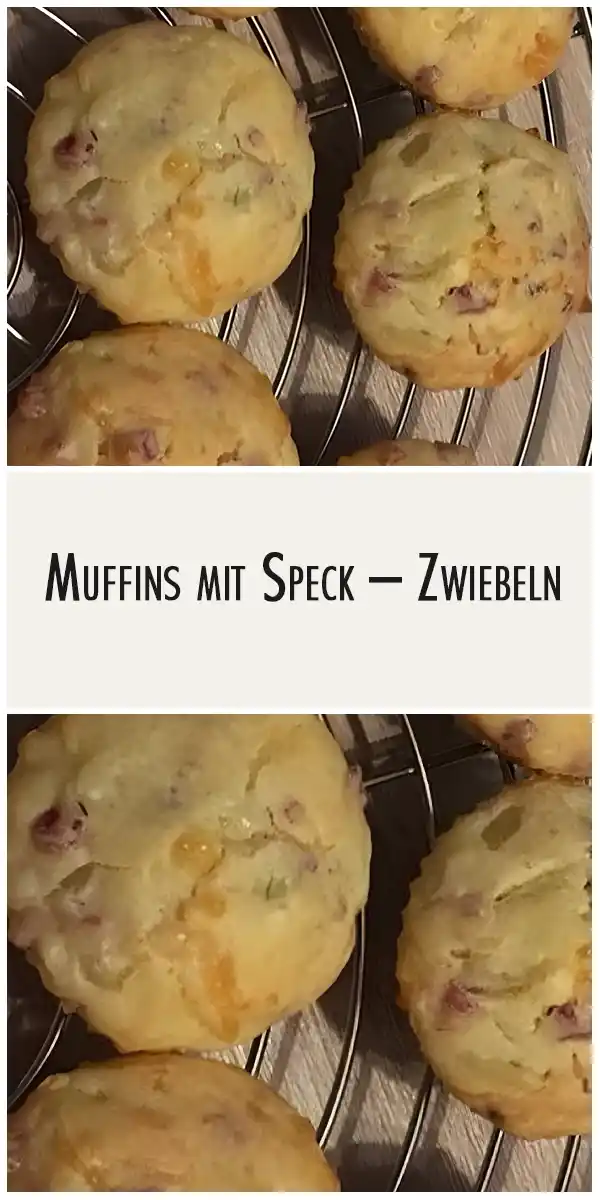 Muffins mit Speck – Zwiebeln