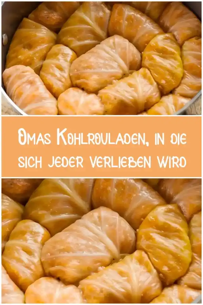 Omas Kohlrouladen, in die sich jeder verlieben wird 1 Omas Kohlrouladen in die sich jeder verlieben wird