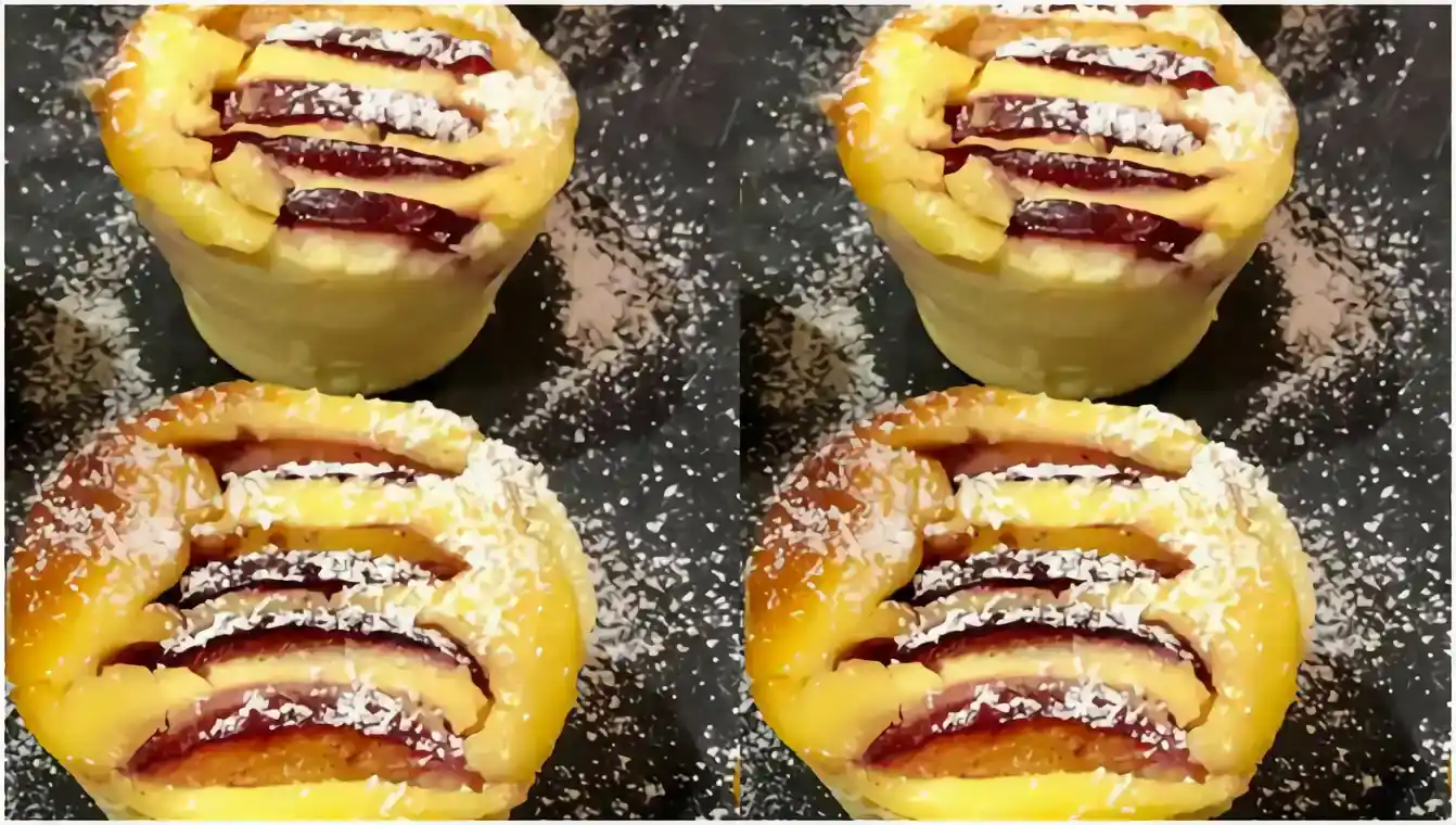 Verführerische Low Carb Muffins Quark-Muffins mit süßen Pflaumen und ...