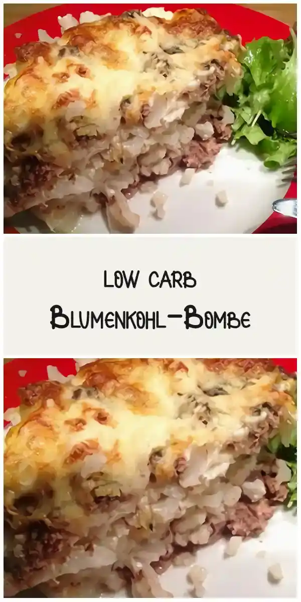 low carb Blumenkohl-Bombe 1 low carb Blumenkohl-Bombe
