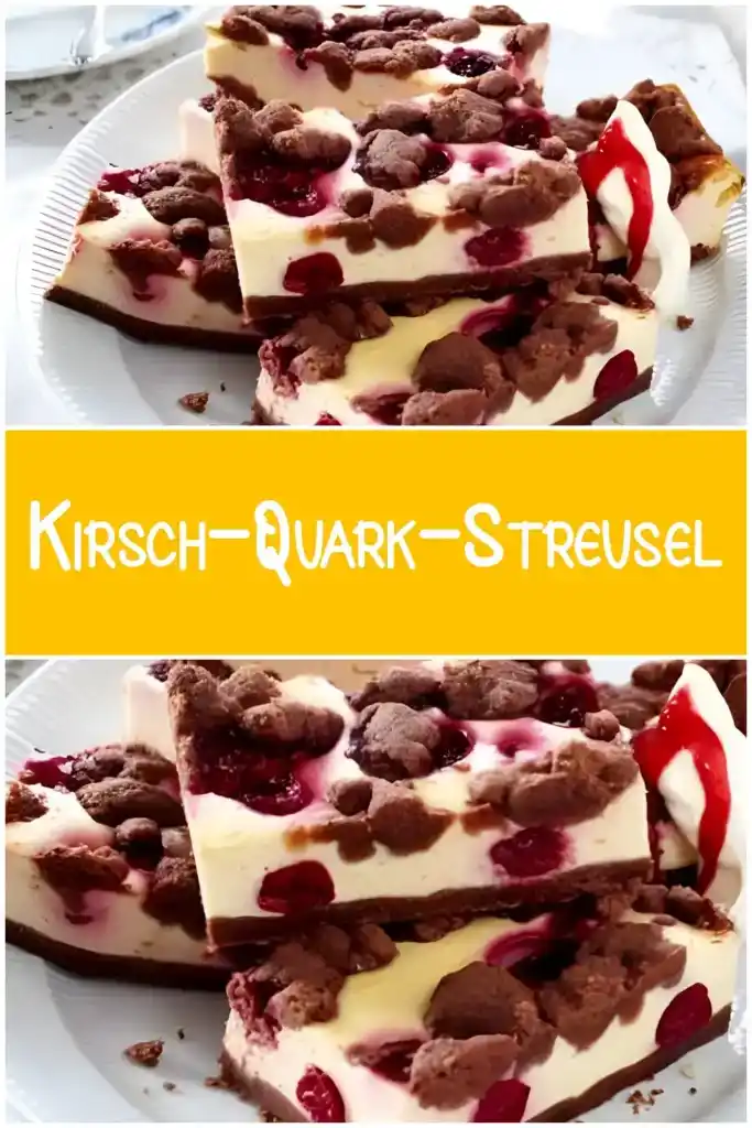 Kirsch-Quark-Streusel