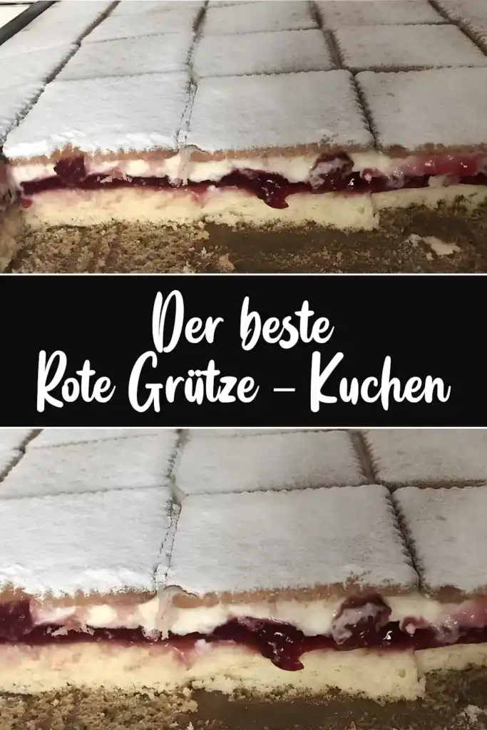 Der beste Rote Grütze – Kuchen Der beste Rote Grütze – Kuchen