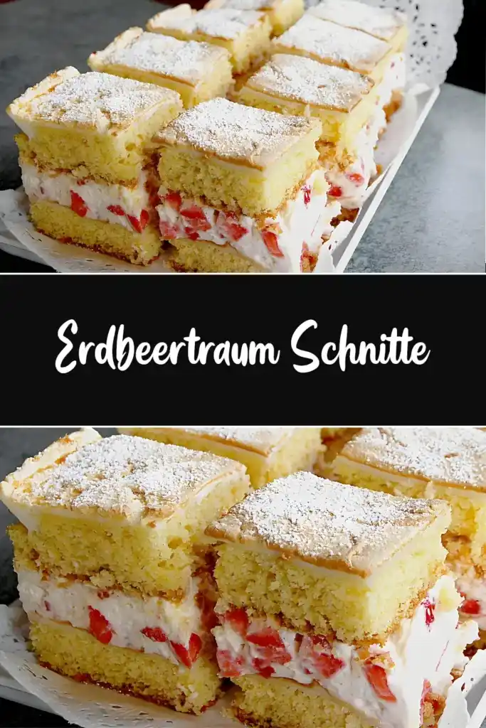 Erdbeertraum Schnitte 1 Erdbeertraum Schnitte