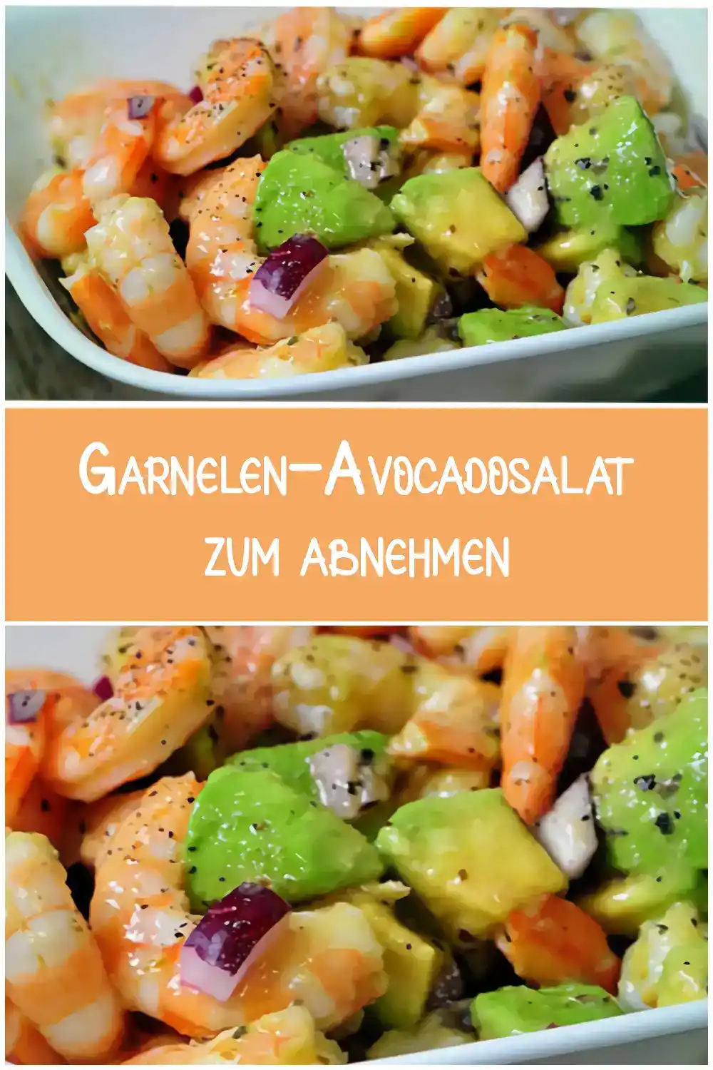 Garnelen-Avocadosalat zum Abnehmen