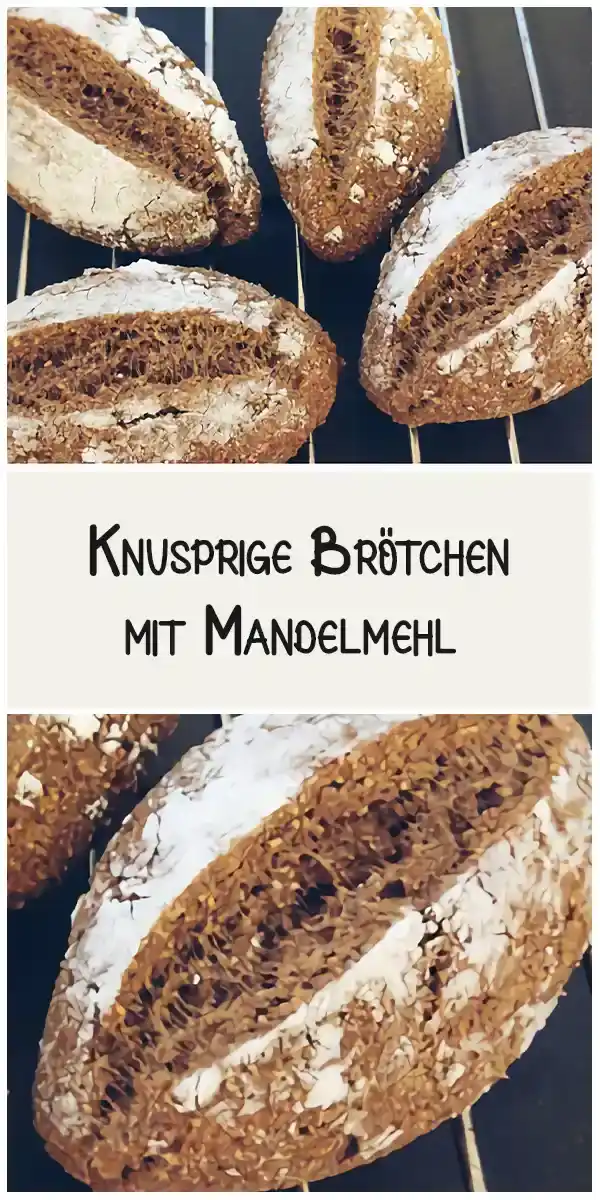 Knusprige Brötchen mit Mandelmehl Unser einfaches Baquette-Rezept zum ...