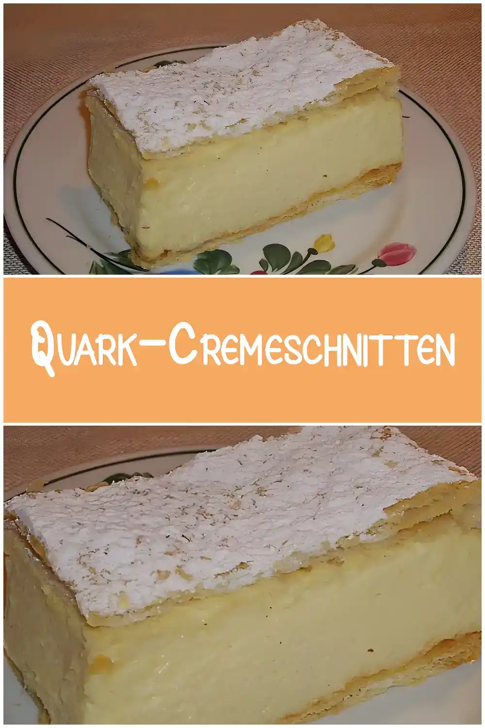 Quark-Cremeschnitten