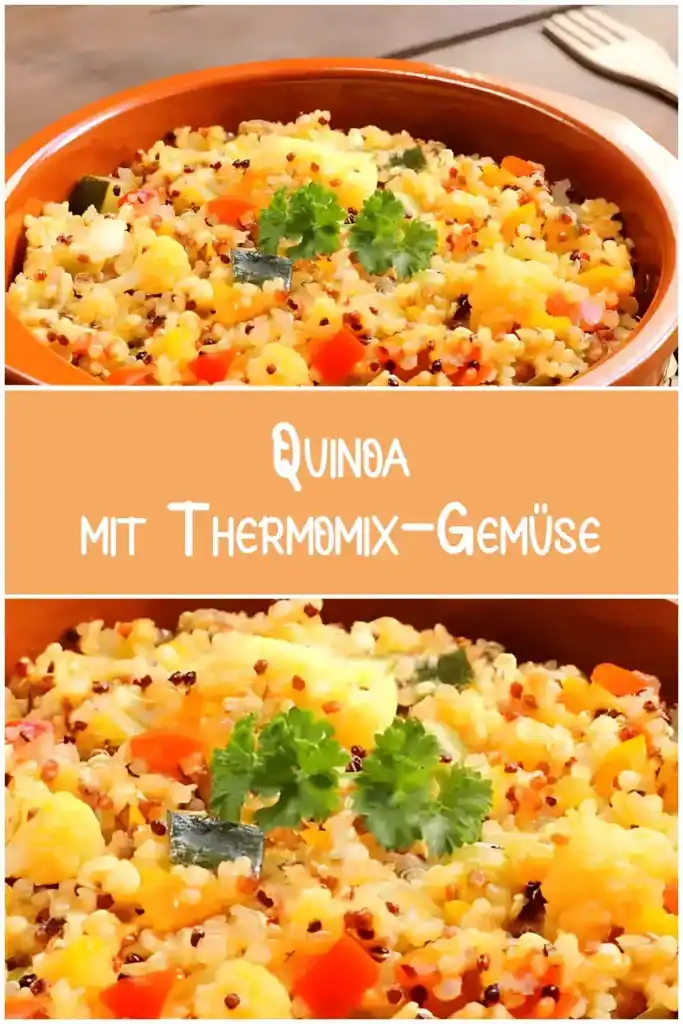 Quinoa mit Thermomix-Gemüse