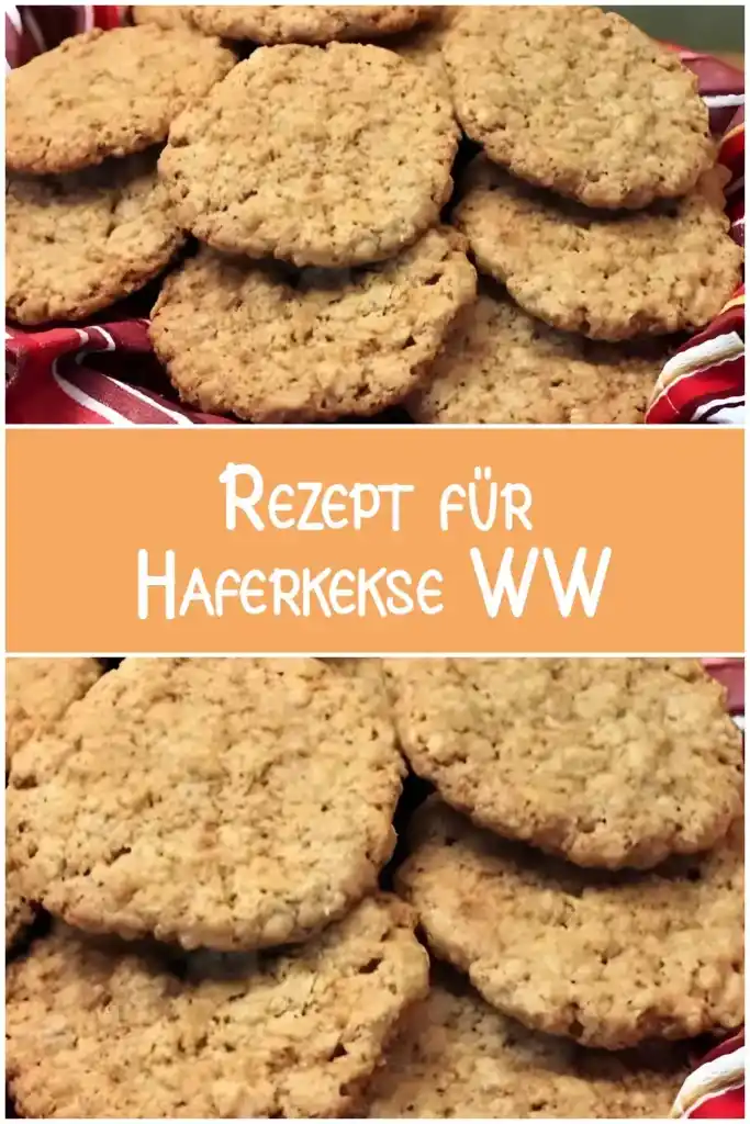 Rezept für Haferkekse WW 1 Rezept für Haferkekse WW