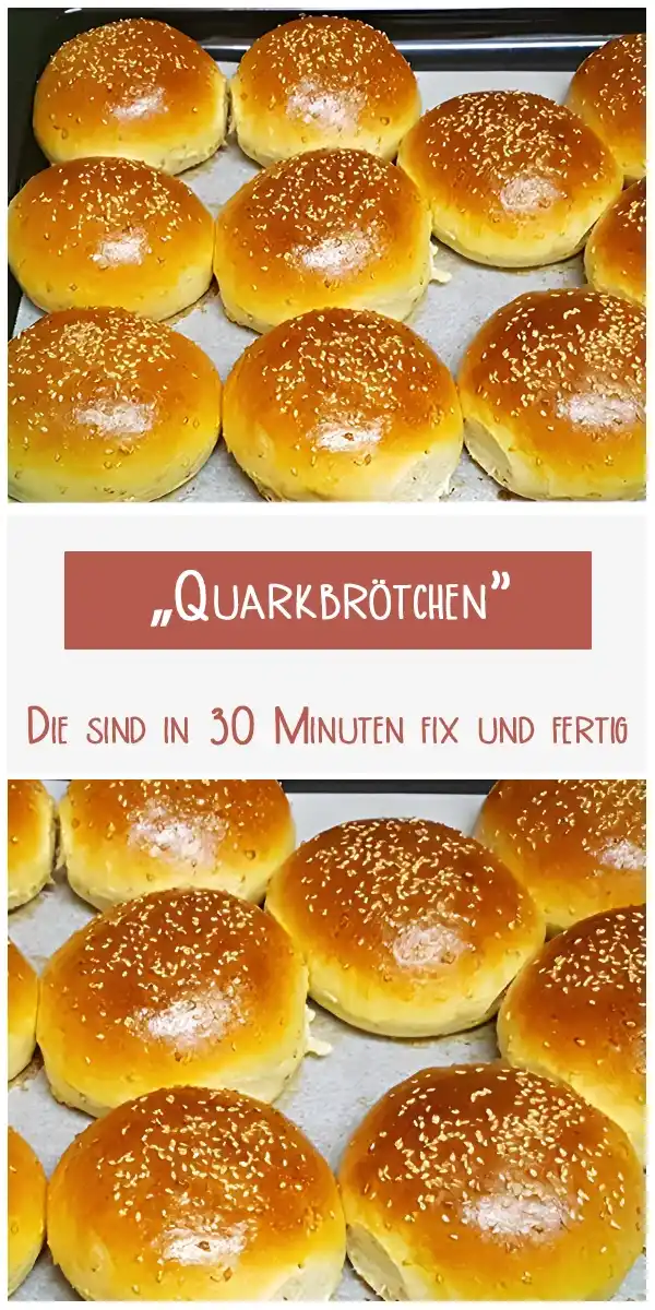 „Quarkbrötchen” Die sind in 30 Minuten fix und fertig – inklusive backen 1 „Quarkbrötchen” Die sind in 30 Minuten fix und fertig – inklusive backen