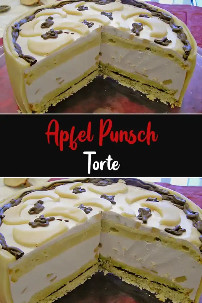 Apfel-Punsch-Torte 1 Apfel Punsch Torte
