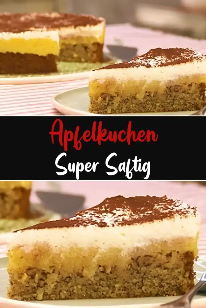 Super Saftiger Apfelkuchen