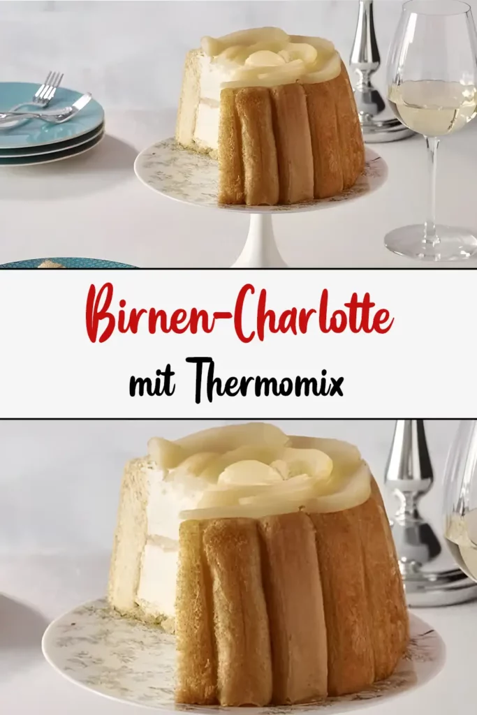 Birnen-Charlotte mit Thermomix