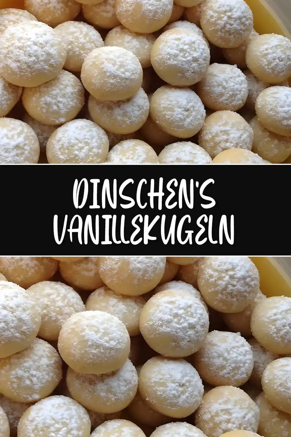 DINSCHEN’S VANILLEKUGELN (OHNE EI) SUPER EINFACH UND SCHNELL