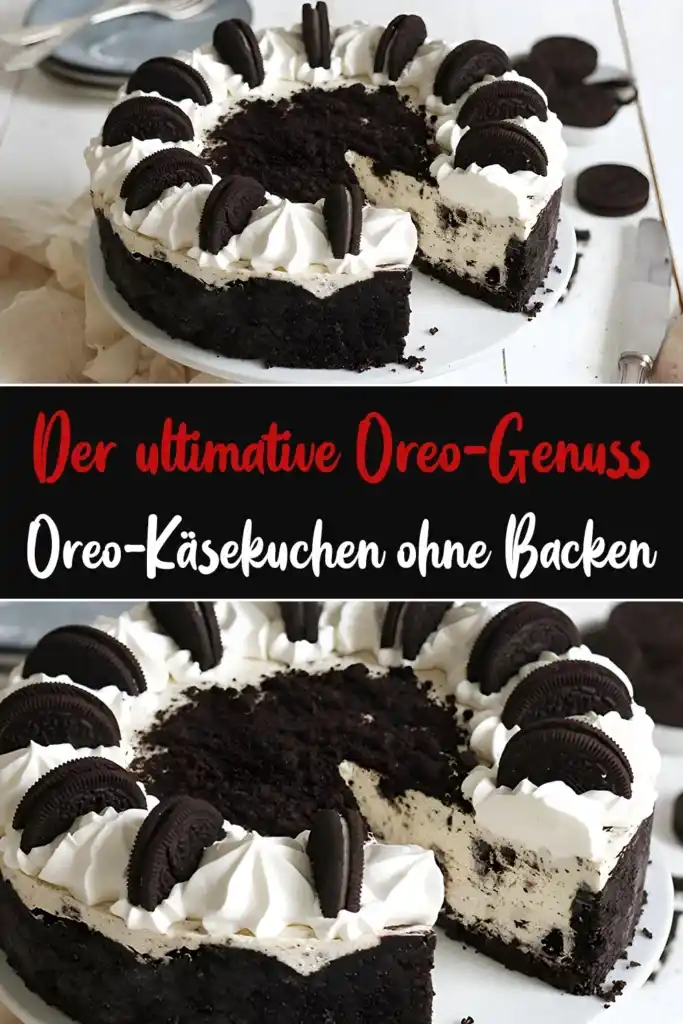 Der ultimative Oreo-Genuss – Oreo-Käsekuchen ohne Backen 1 Der ultimative Oreo-Genuss – Oreo-Käsekuchen ohne Backen