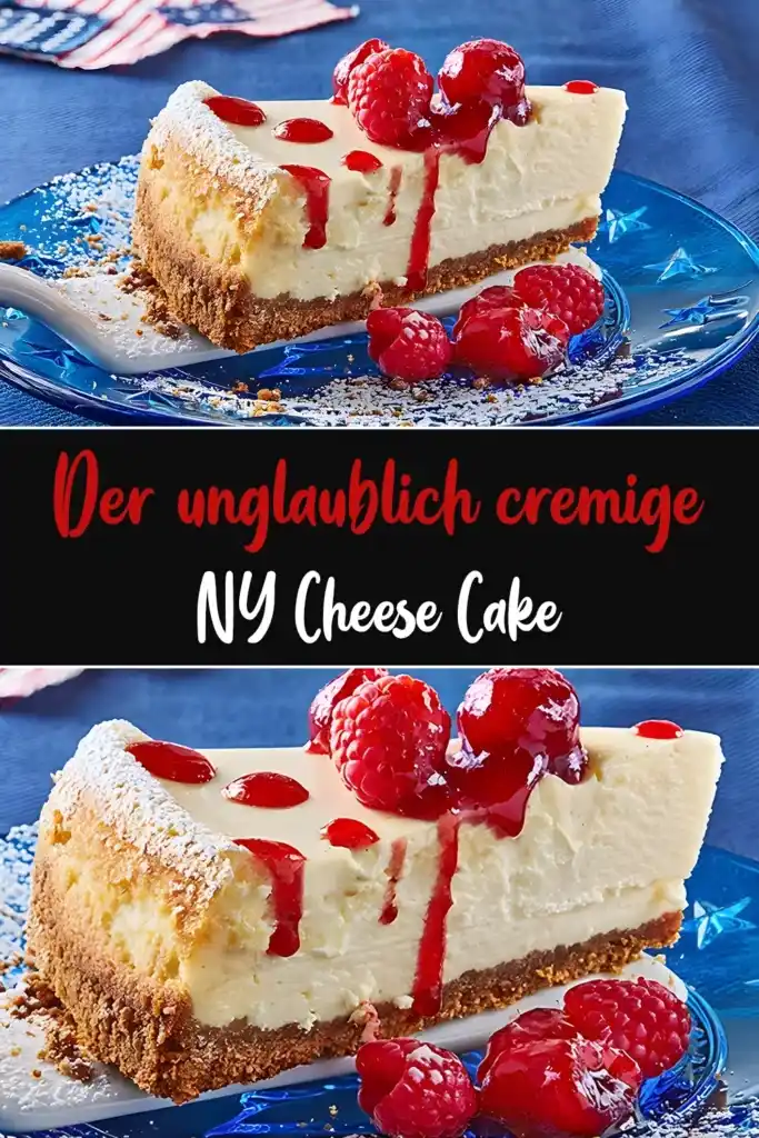 Der unglaublich cremige NY Cheese Cake