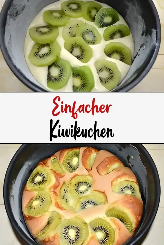 Einfacher Kiwikuchen 1 Einfacher Kiwikuchen1